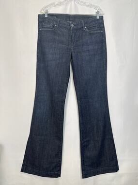 Citizens of Humanity Faye #003 Sz 32 TALL Low Waist Full Leg Flare